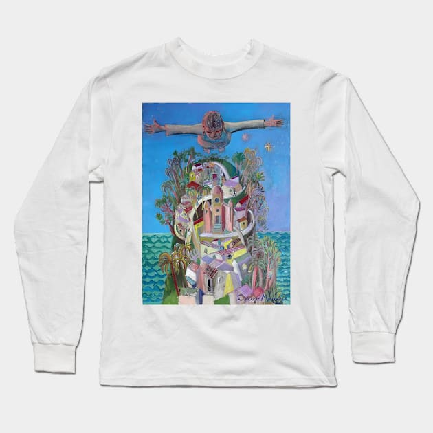 Brasil 3 Long Sleeve T-Shirt by diegomanuel